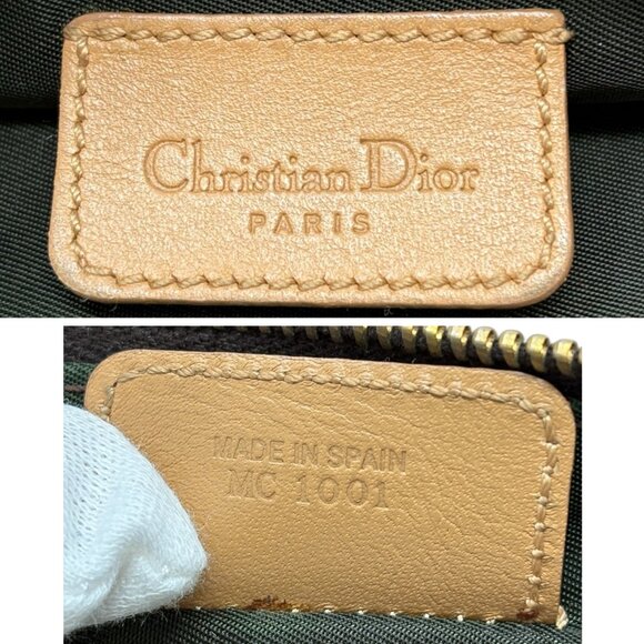 Christian Dior Vintage 2001 Trotter Monogram Mini Saddle Bag Brown [106426] - Picture 15 of 15